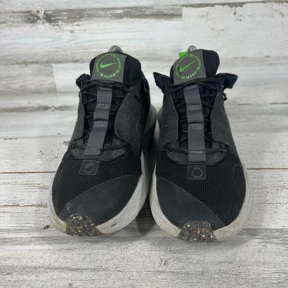 Nike Womens Crater Impact Running‎ Sneakers Athletic Shoes Black Size 6Y - Picture 4 of 8